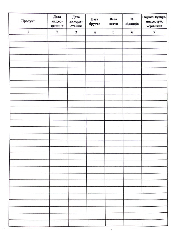 Waste record book / Зошит обліку відходів  -5