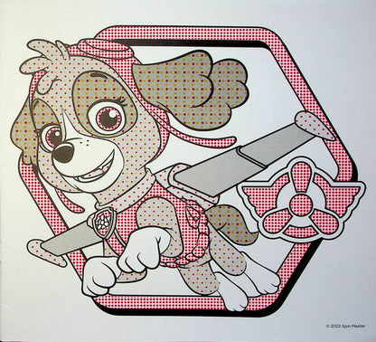 Water Coloring Pages. Puppy Patrol. Sky / Водяні розмальовки. Щенячий патруль. Скай / Author not specified 4823076152505-3