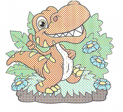 Water Coloring Pages Dinosaurs - Водян розмальовки Динозаври - Author not specified 4823076149901-3