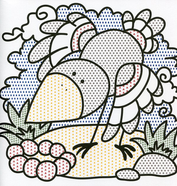 Water Coloring Pages Shell - Водян розмальовки Черепашка - Author not specified 9786175364765-5