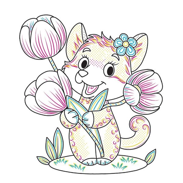 Water Dyes. In The Flower Garden / Водяні забарвлянки. У квітнику Ekaterina Protsun / Катерина Прокунь 9786170989963-3