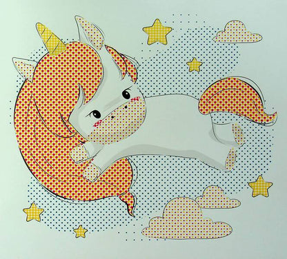 Water coloring pages. unicorn / Водяні розмальовки. Єдиноріг  4823076488987-2