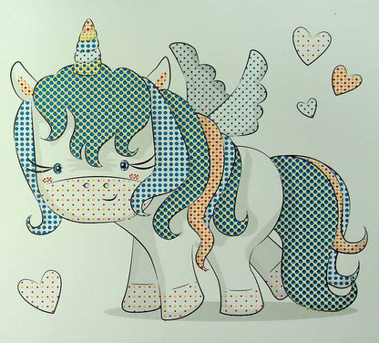 Water coloring pages. unicorn / Водяні розмальовки. Єдиноріг  4823076488987-3