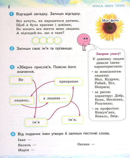 We Are Ukrainians. Notebook On Patriotic Education. Grade 3 / Ми - українці. Зошит з патріотичного виховання. 3 клас Irina Huselnikov, Natalia Cherica / Ирина Гусельникова, Наталья Печерица 9786170974266-4