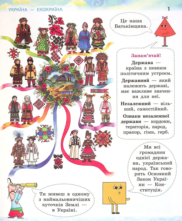 We Are Ukrainians. Notebook On Patriotic Education. Grade 3 / Ми - українці. Зошит з патріотичного виховання. 3 клас Irina Huselnikov, Natalia Cherica / Ирина Гусельникова, Наталья Печерица 9786170974266-3