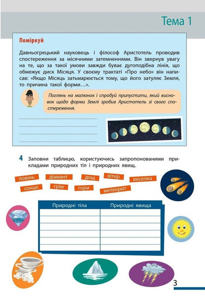 We Get To Know Nature. 5Th Grade Workbook For The Model Curriculum / Пізнаємо природу. 5 клас. Робочий зошит до модельної навчальної програми Ilya Gelfgat, Olga Taglyna, Alexey Nesvytaylo / Ілля Гельфгат, Ольга Тагліна, Олексій Несвітайло 9786170990358-4