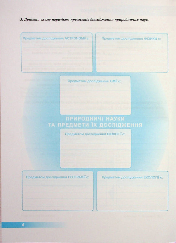 We Know Nature. Workbook. Grade 6 (To A Textbook. D. Bida) / Пізнаємо природу. Робочий зошит. 6 клас (до підруч. Д. Біди) Irina Zharkova, Larisa Mechnik / Ірина Заркова, Лариса Магія 9789660742086-3