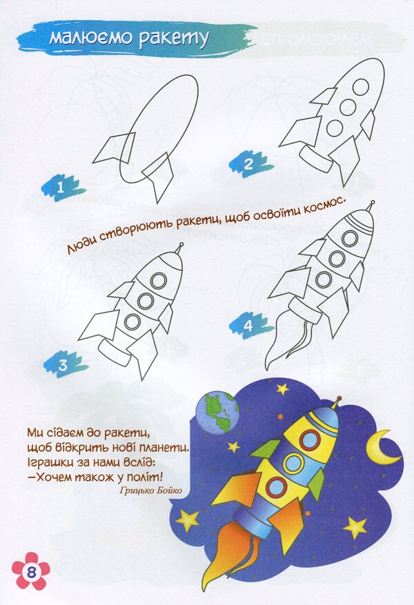 We Learn To Draw.A Guide To The Basics Of Drawing / Вчимося малювати. Посібник з основ малювання Elena Demchak, Yulia Lytvina / Елена Демчак, Юлия Литвина 9789660735903-4