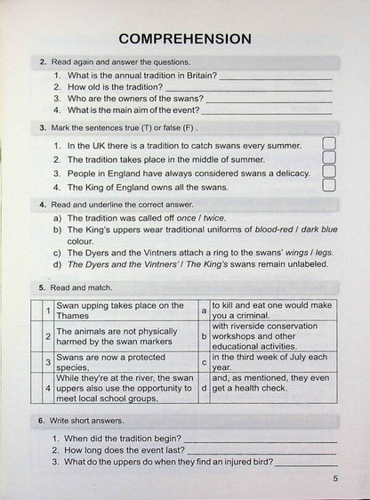 We Learn To Read English. Grade 8 / Вчимося читати англійською. 8 клас I. Dotsenko, Oksana Evchuk / И. Доценко, Оксана Евчук 9786175394083-5