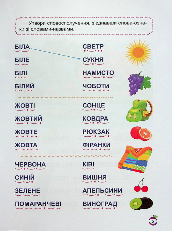 We Learn To Read Phrase - Навчамося читати Словосполучення Anastasia Fisyna - Анастася Фсна 9786175240441-6