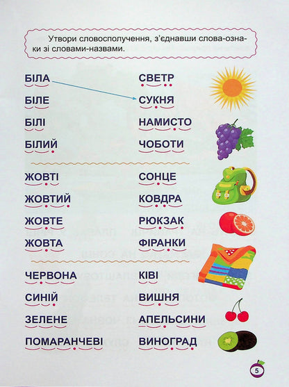 We Learn To Read Phrase - Навчамося читати Словосполучення Anastasia Fisyna - Анастася Фсна 9786175240441-6