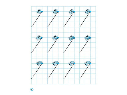 We Prepare A Hand For Writing. Prosters. Simple Lines / Готуємо руку до письма. Прописи. Прості лінії / Author not specified 9786177670567-5