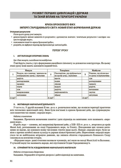 We Study History And Society. 6Th Grade Materials For Lessons / Досліджуємо історію і суспільство. 6 клас. Матеріали до уроків O. Savko, O. Ladany / О. Савко, О. Ладані 9786170041876-4