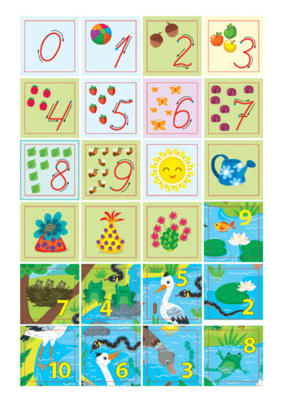 We Write Numbers And Calculate (+ Stickers) / Пишемо цифри й обчислюємо (+ наліпки) / Author not specified 9786175443736-4