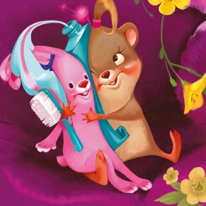 We brush our teeth. + Audio bonus / Чистимо зубки. +Аудіобонус Геннадий Меламед 9789667615116-4