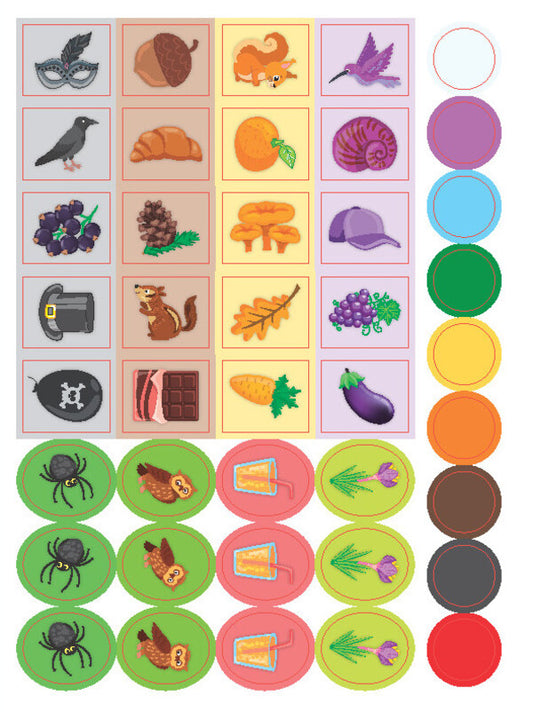 We learn colors. My first educational stickers / Учимо кольори. Мої перші навчальні наліпки  978-617-544-194-7-2