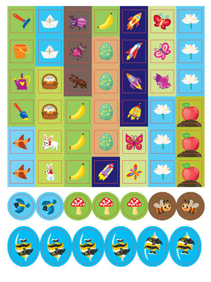 We learn numbers. My first educational stickers series / Учимо цифри. Серія Мої перші навчальні наліпки  978-617-544-196-1-4