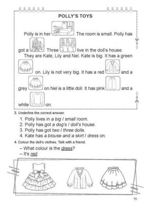 We learn to read in English. Let's read. Listen, read and write. 3rd grade / Вчимося читати англійською. Let's read. Listen, read and write. 3 клас Ирина Доценко, О. Евчук 978-617-539-328-4-3