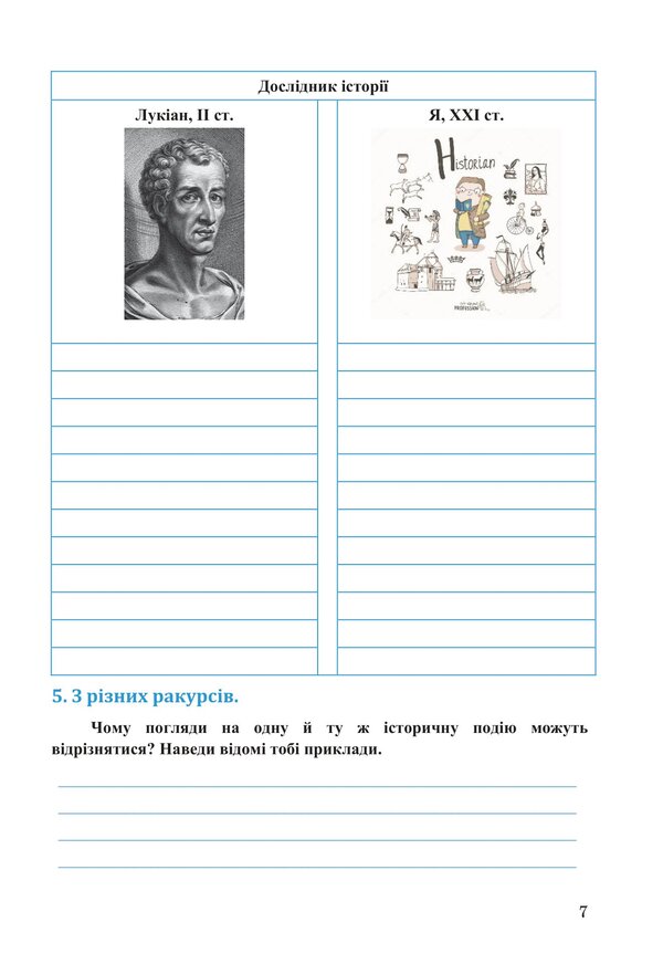 We study history and society. Workbook for the 6th grade of ZZSO (in 2 parts). Part 1 / Досліджуємо історію і суспільство. Робочий зошит для 6 класу ЗЗСО (у 2-х частинах). Частина 1 Ирина Васылькив, Оксана Басюк, Людмила Грисюк, Ирина Дымий, Марта Костикова 978-966-308-867-9-6