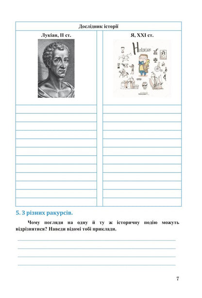 We study history and society. Workbook for the 6th grade of ZZSO (in 2 parts). Part 1 / Досліджуємо історію і суспільство. Робочий зошит для 6 класу ЗЗСО (у 2-х частинах). Частина 1 Ирина Васылькив, Оксана Басюк, Людмила Грисюк, Ирина Дымий, Марта Костикова 978-966-308-867-9-6