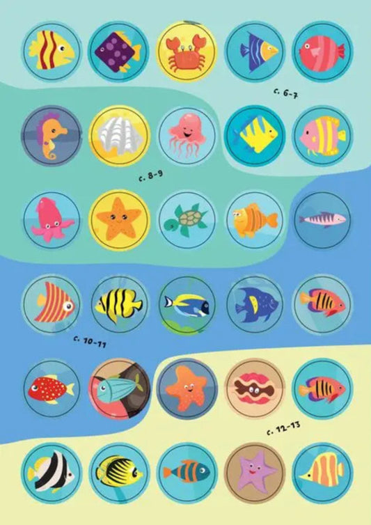 We train our fingers. At sea / Тренуємо пальчики. У морі  978-617-8098-29-2-2