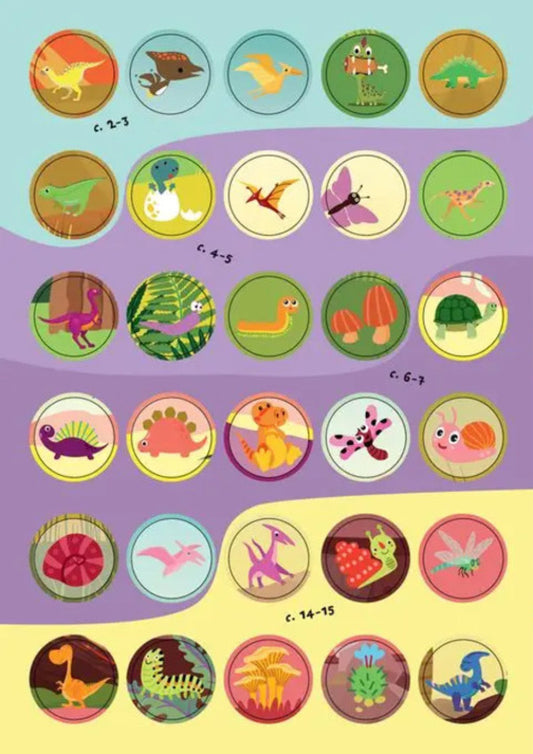 We train our fingers. Dinosaurs / Тренуємо пальчики. Динозаври  978-617-8098-25-4-2