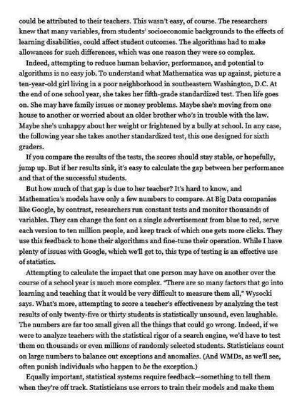 Weapons Of Math Destruction: How Big Data Increases Inequality And Threatens Democracy Katie O'Neill / Кэти О'нейл 9780141985411-6