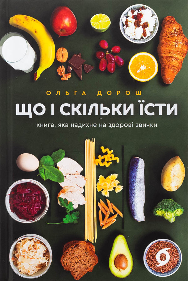 What and how much to eat. A book that inspires healthy habits / Що і скільки їсти. Книга, яка надихне на здорові звички Ольга Дорош 978-617-8517-56-4-1