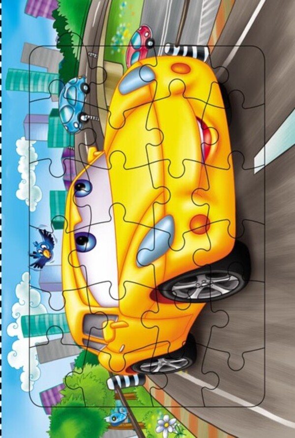 Wheelbarrows 6 puzzles. Cars Interesting tasks. Lyrics / Тачки. 6 пазлів. Автівки. Цікаві завдання. Вірші  9789664669600-3