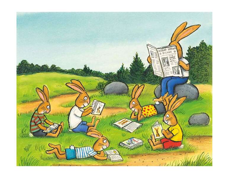 When hares are in a great mood / Коли в зайців чудовий настрій Франц Витткамп 9786175230404-5