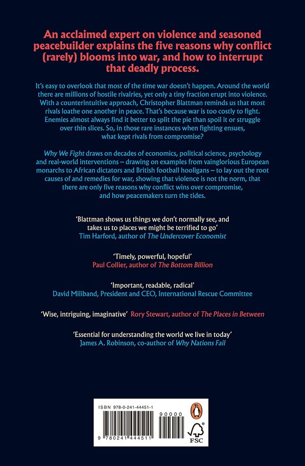 Why We Fight / Why We Fight Кристофер Блаттман 978-0-241-44451-1-2