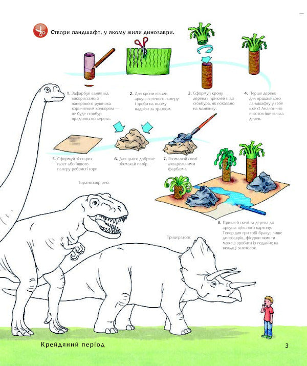 Why? of what Why? Dinosaurs. Interactive book (+ stickers and crafts) / Чому? Чого? Навіщо? Динозаври. Інтерактивна книжка (+ наліпки та саморобки) Штефан Рихтер 978-966-10-5962-6-3