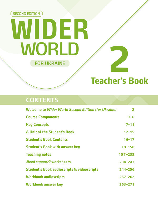Wider World 2 Teacher's Book With Teacher's Portal Access Code Melissa Bryant, Elena Mikhodui / Мелисса Брайант, Елена Миходуй 9788367838436-2