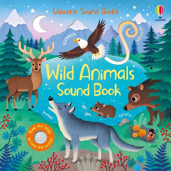 Wild Animals Sound Book Sam Taplin / Сэм Тэплин 9781474991803-1