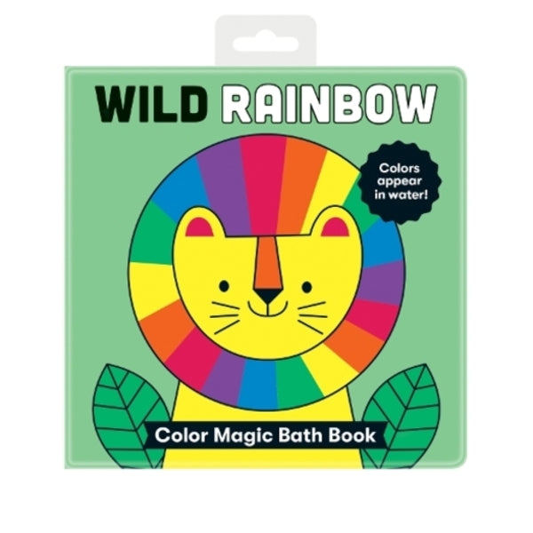 Wild Rainbow Color Magic Bath Book Mudpuppy / Mudpuppy 9780735370395-1