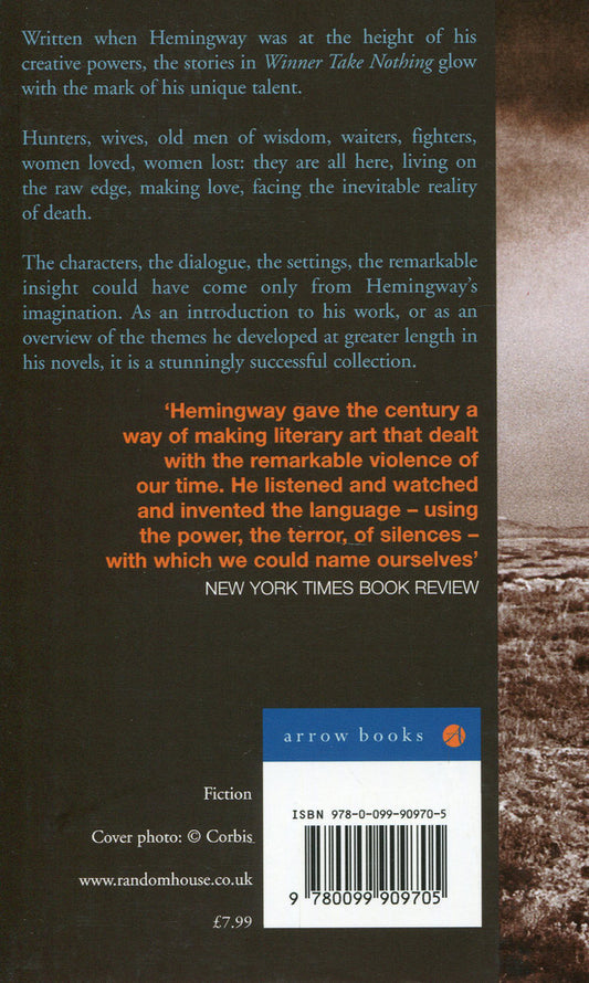 Winner Take Nothing / Winner Take Nothing Эрнест Хемингуэй 9780099909705-2