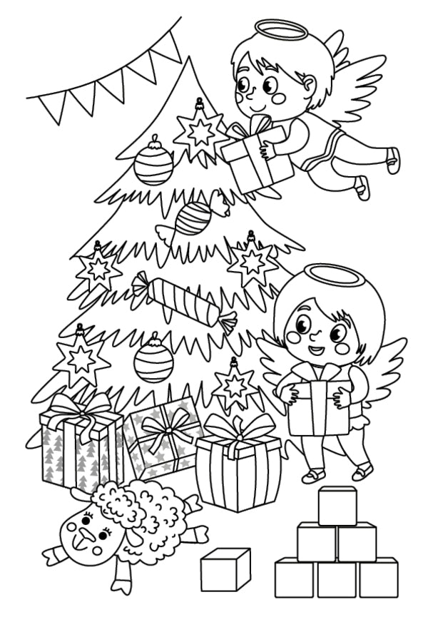 Winter Coloring Pages With Stickers (A 4-Book Set) / Зимові розмальовки з наліпками (комплект із 4-х книг) / Author not specified 9786175442319,9786175442333,9786175442326,9786175442302-6