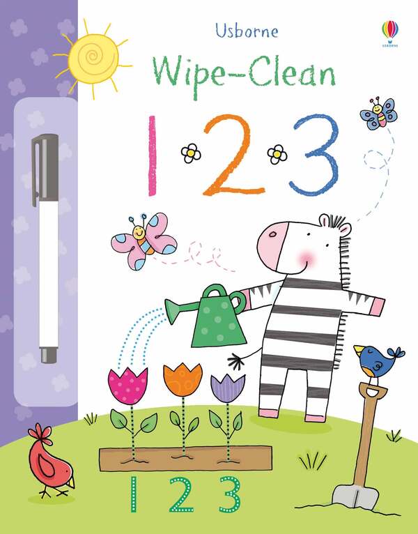 Wipe-Xlean 123 Felicity Brooks / Фелисити Брукс 9781409524496-1