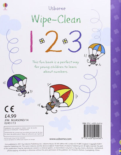 Wipe-Xlean 123 Felicity Brooks / Фелисити Брукс 9781409524496-2