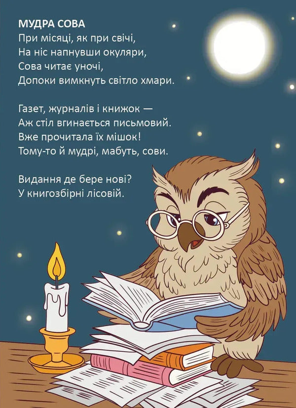 Wise owl / Мудра сова Владимир Верховень 978-966-989-336-9-6