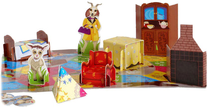 Wolf and seven kid goats. 3D fairy tale / Вовк та семеро козенят. 3D казка  978-966-283-373-7-2