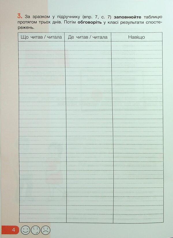 Workbook in Ukrainian language and reading. Grade 3. Part 1 (to Podre. Ishchenko OL) / Робочий зошит з української мови та читання. 3 клас. Частина 1 (до підр. Іщенко О. Л.) Любовь Зарольская 9789669455222-4