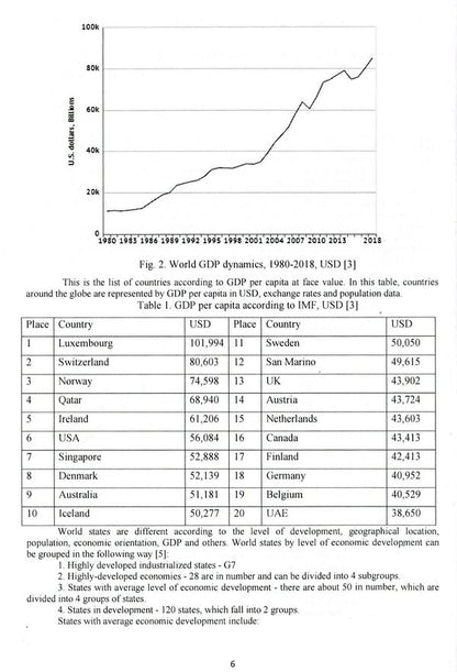 World Economy and International Economic Relations. International Scientific Collection. Volume 3 / World Economy and International Economic Relations. International Scientific Collection. Volume 3  978-611-01-1615-2-6