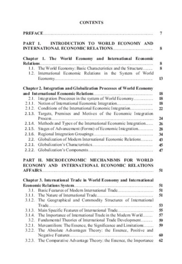 World Economy and Internet-Internal Economic Relations: Training manual / World Ekonomy and Internetinal Economic Relations: Training manual  978-611-01-0744-0-5