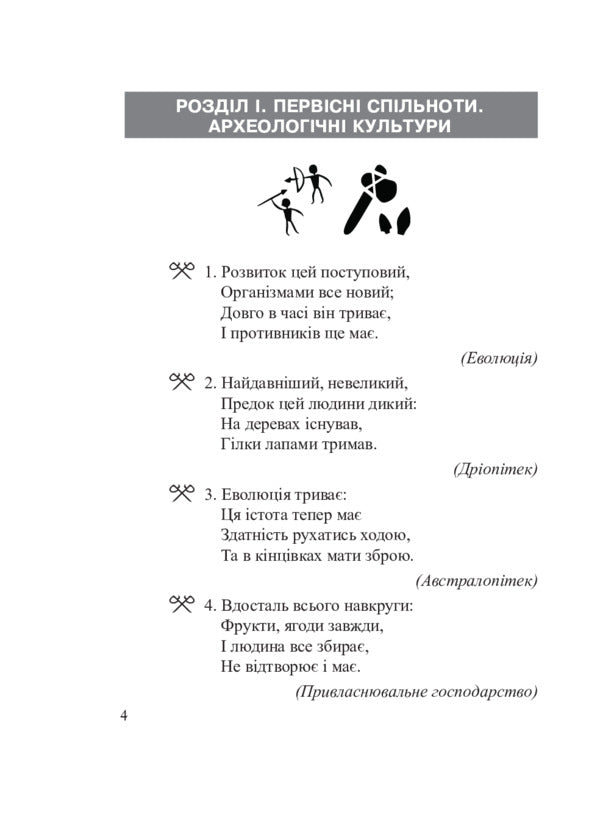 World History. 6th grade Historical riddles / Всесвітня історія. 6 клас. Історичні загадки Александр Сытник 978-966-10-5528-4-5