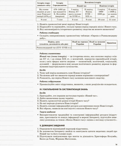 World History. 8Th Grade / Всесвітня історія. 8 клас Andrey Hrytsenko / Андрій Гриценко 9786170033536-6