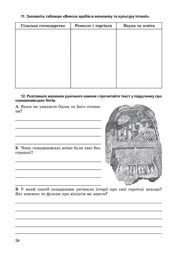 World History. Notebook for control and practical works. 7th grade / Всесвітня історія. Зошит для контрольних і практичних робіт. 7 клас Татьяна Ладиченко, Янина Камбалова 978-966-11-0653-5-4