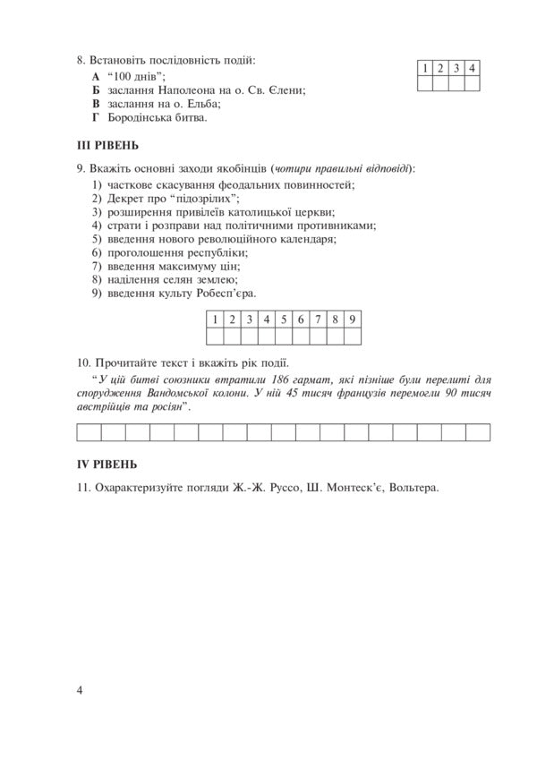 World History. Notebook for generalization lessons. Grade 9 / Всесвітня історія. Зошит для уроків узагальнення. 9 клас Александр Савельев 978-966-10-0407-7-5