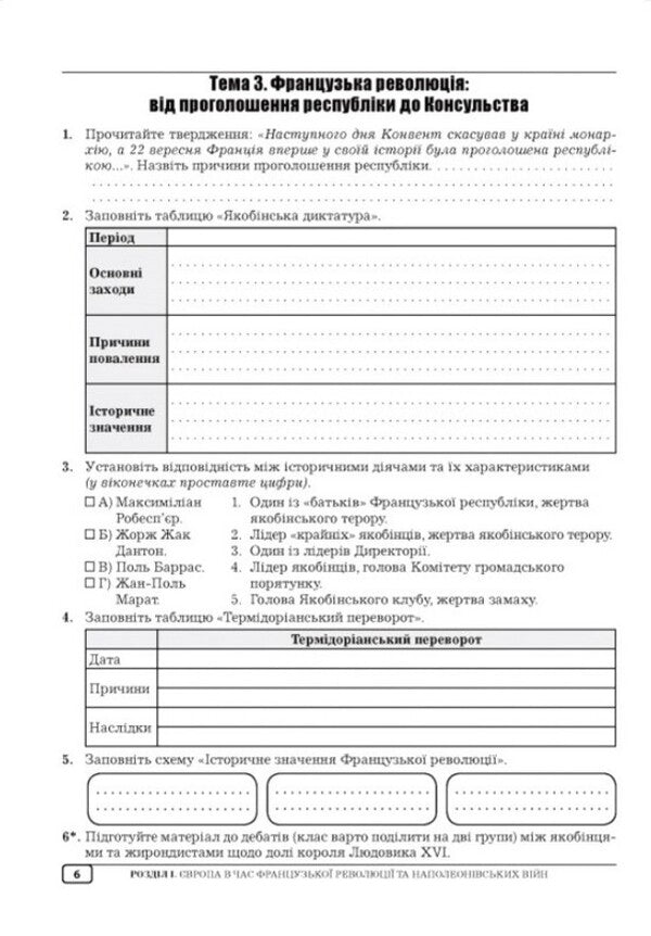 World History 9Th Grade Workbook - Всесвтня сторя 9 клас Робочий зошит Alexander Huk, Yulia Huk - Олександр Гук, Юля Гук 9789664965757-5