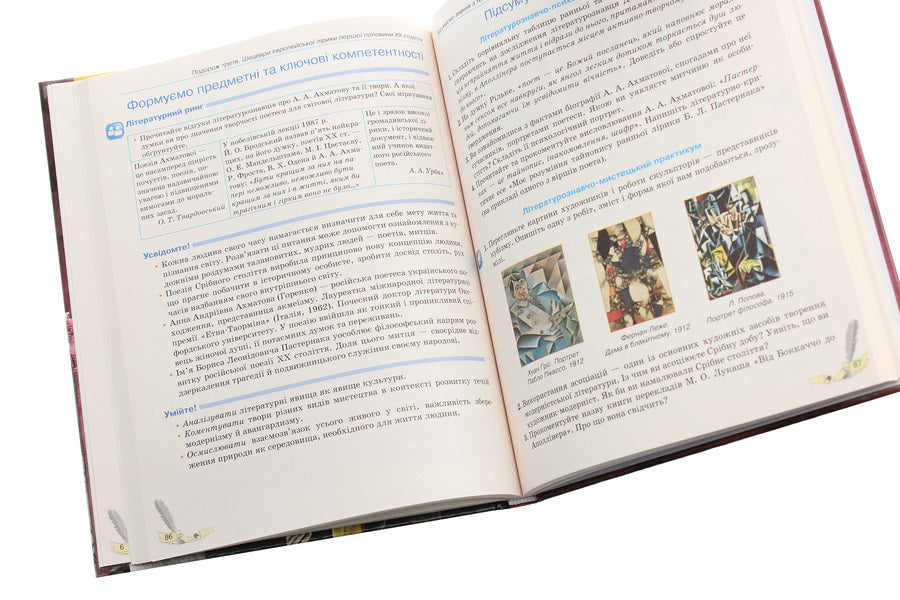 World Literature. Standard level. Textbook for 11th grade / Зарубіжна література. Рівень стандарту. Підручник для 11 класу Валентина Паращич, Галина Фефилова, М. Коновалова 978-617-09-5203-5-6